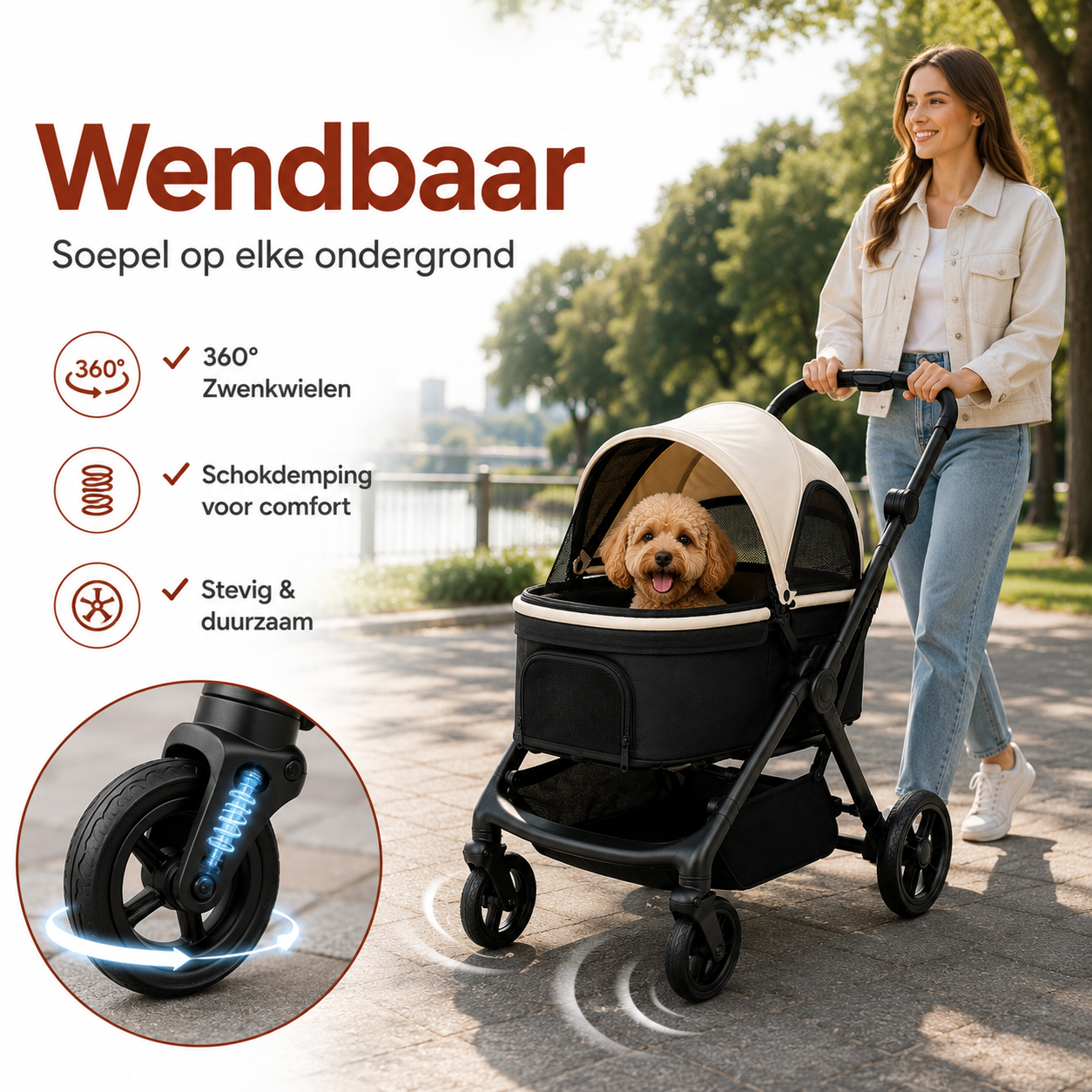PawCare™ Huisdierenbuggy