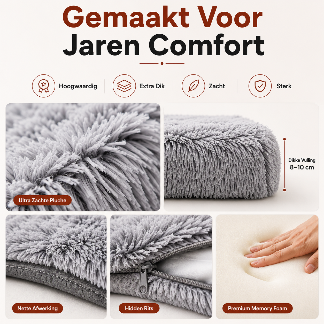 PawCare™ CozyCloud Pluche Mat
