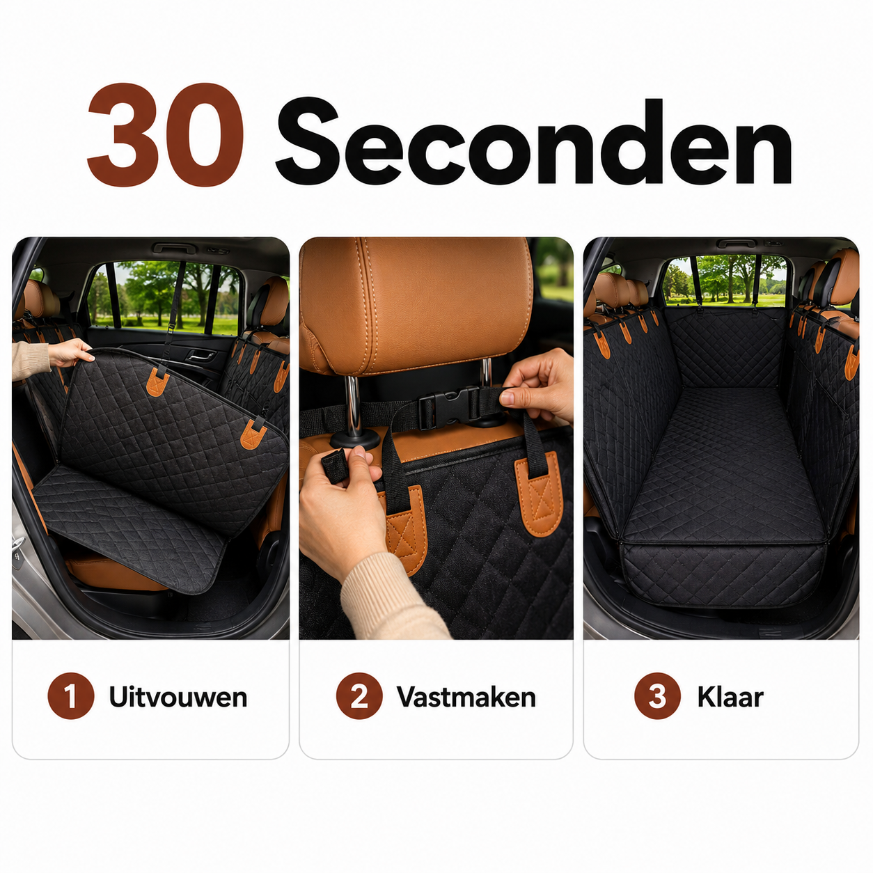 PawCare™ Pawpad Achterbank Beschermer