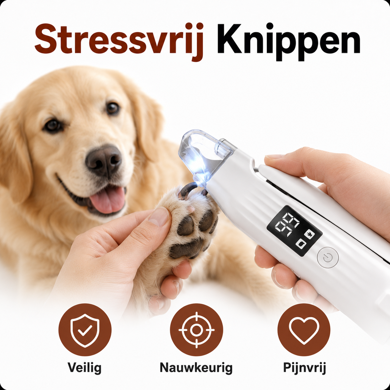 PawCare™ LED Nagelknipper