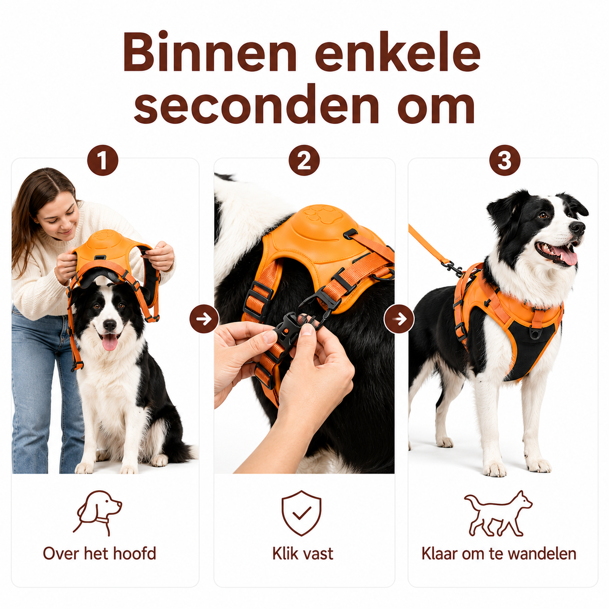 PawCare™ GlowGuard Harnas Pro