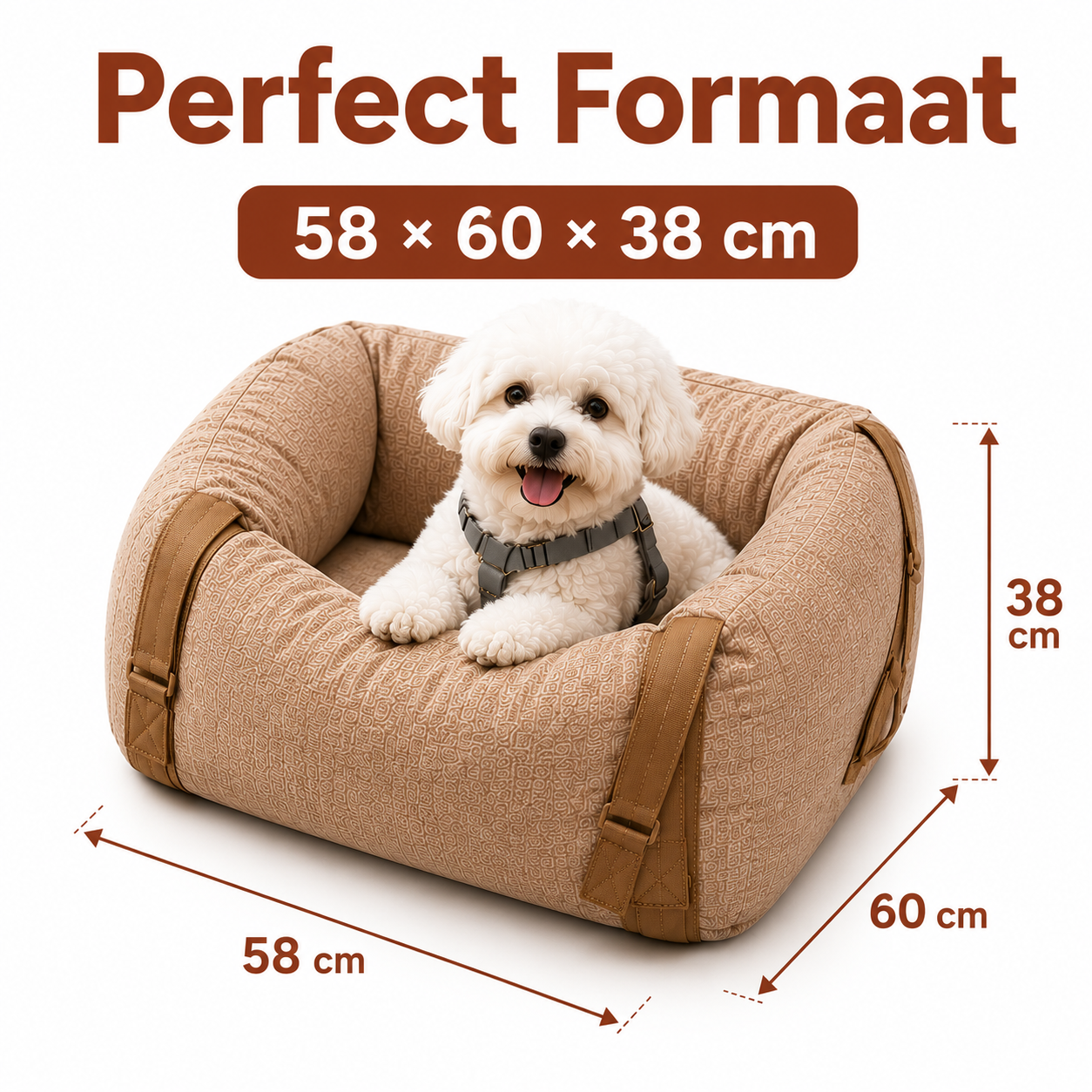 PawCare™ Honden Autostoel