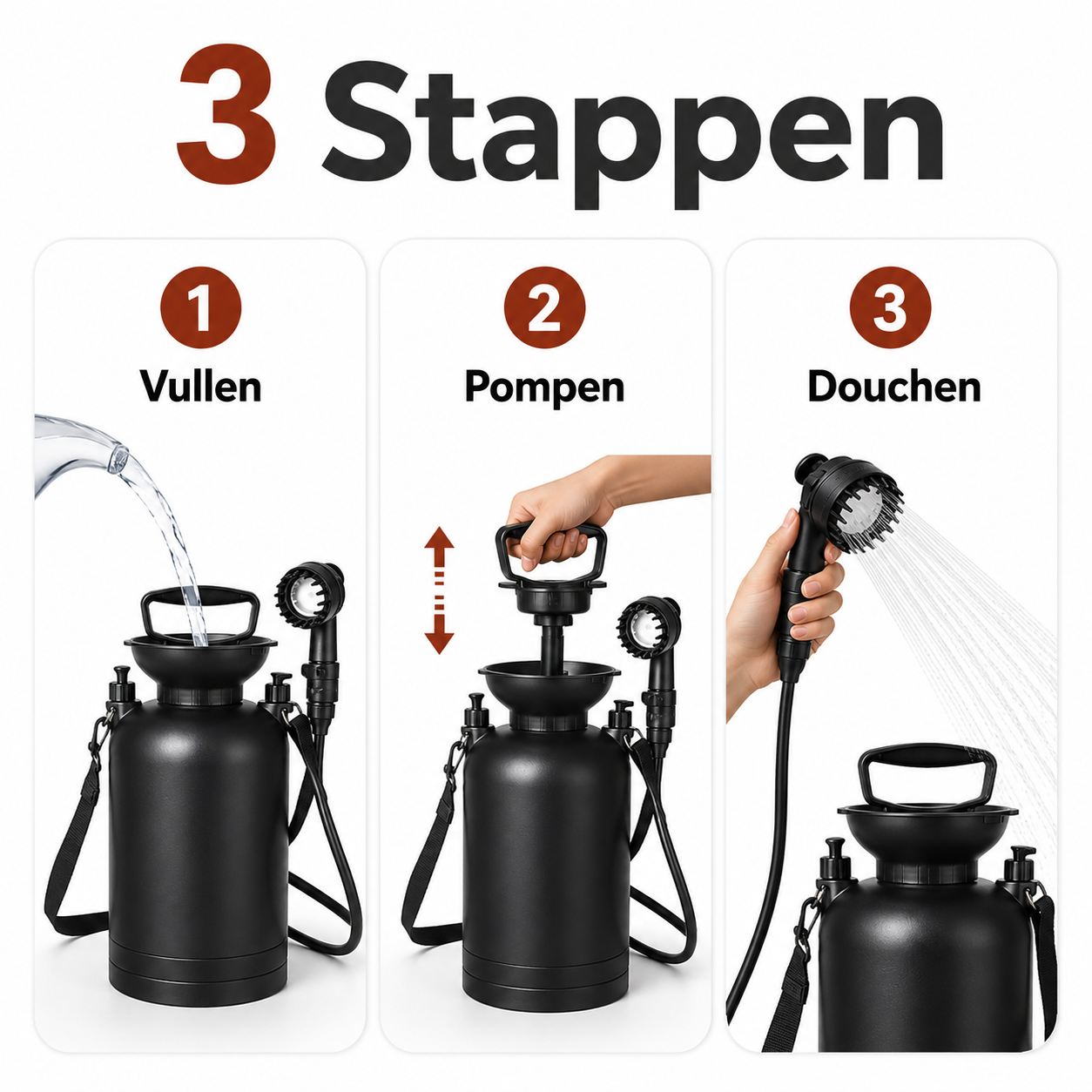 PawCare Draagbare Hondendouche
