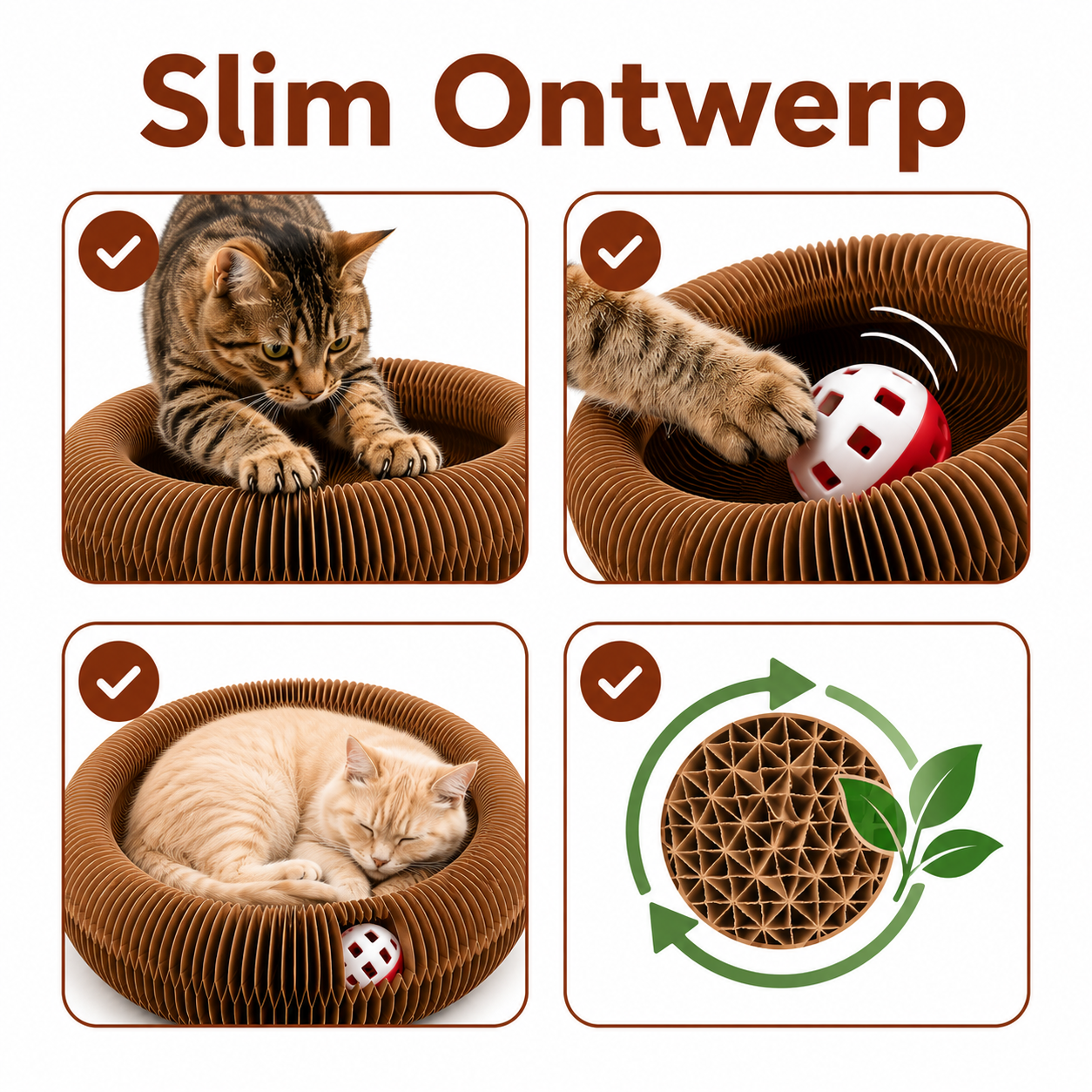 PawCare™ KrabCocon™ (Krabben, Spelen & Rusten)