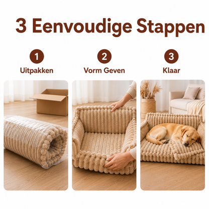 PawCare™ SleepEase Hondenbank