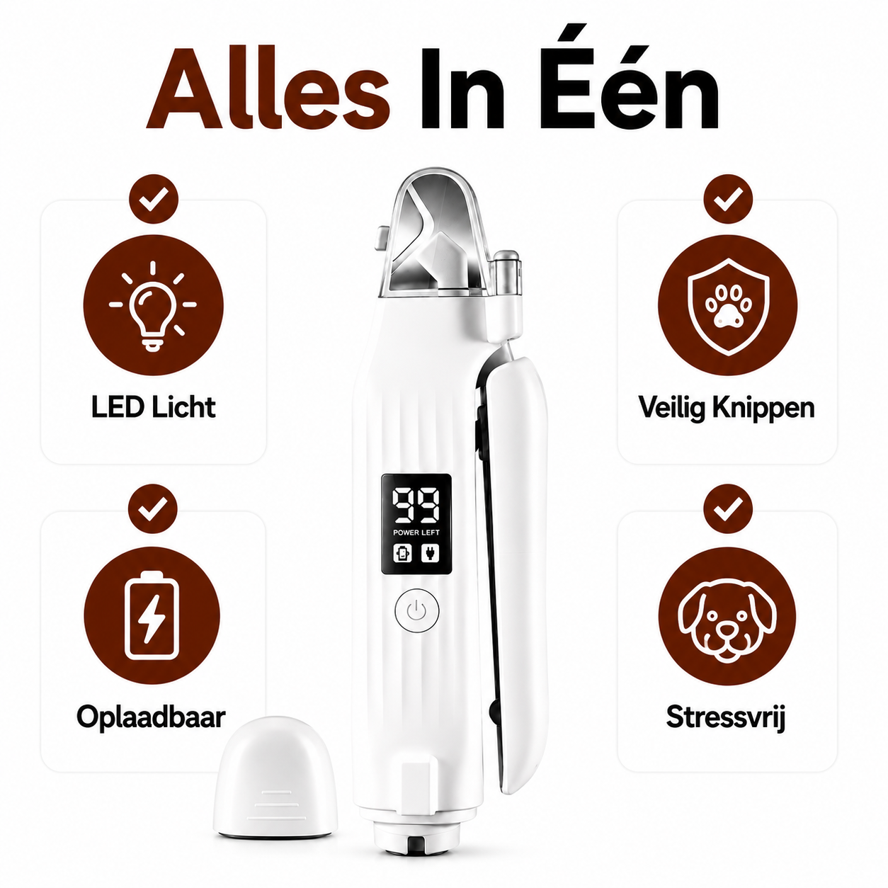 PawCare™ LED Nagelknipper
