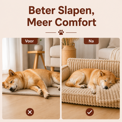 PawCare™ SleepEase Hondenbank