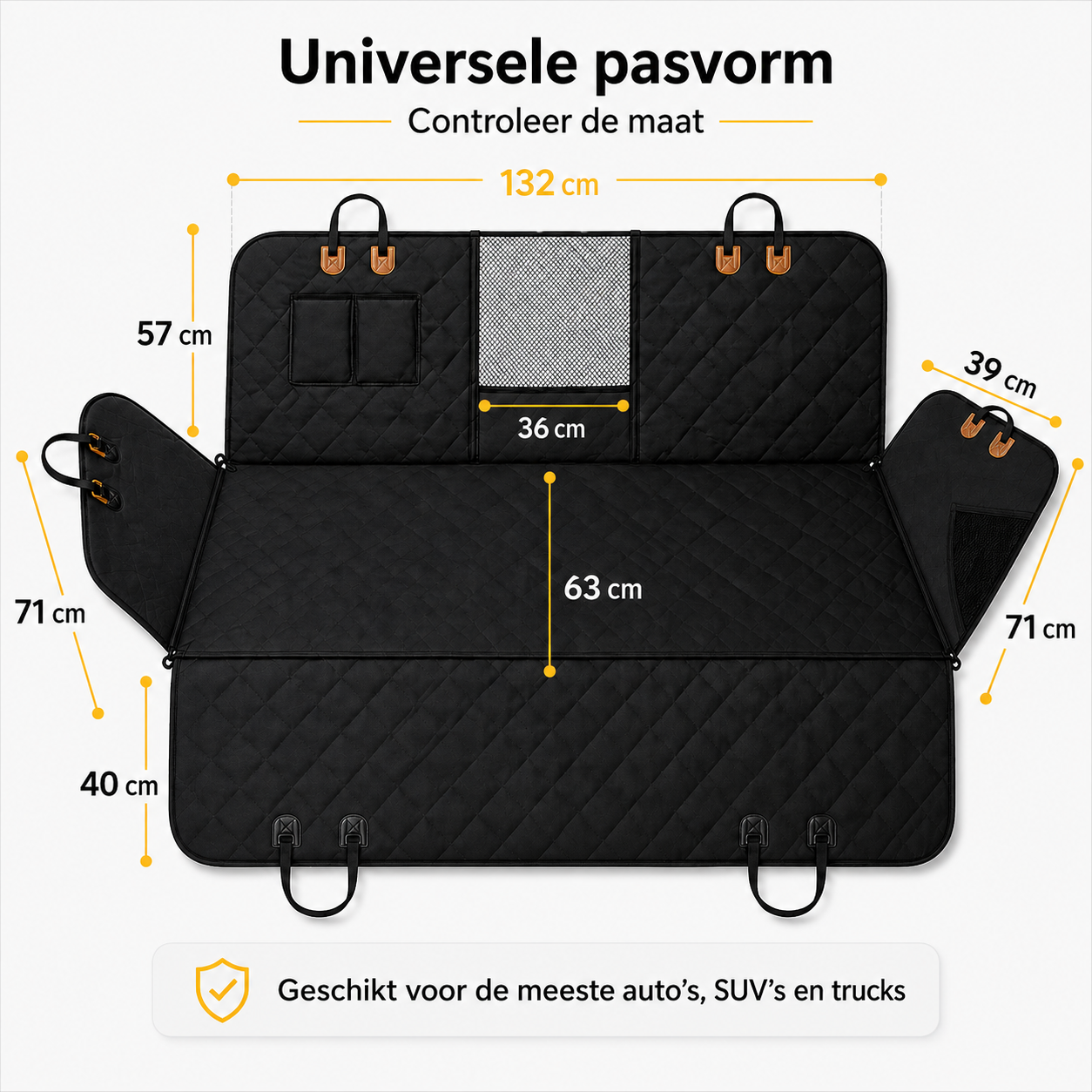 PawCare™ Pawpad Achterbank Beschermer