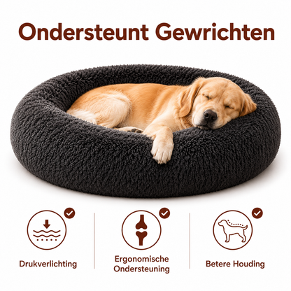 PawCare™ Calming Donut Hondenbed