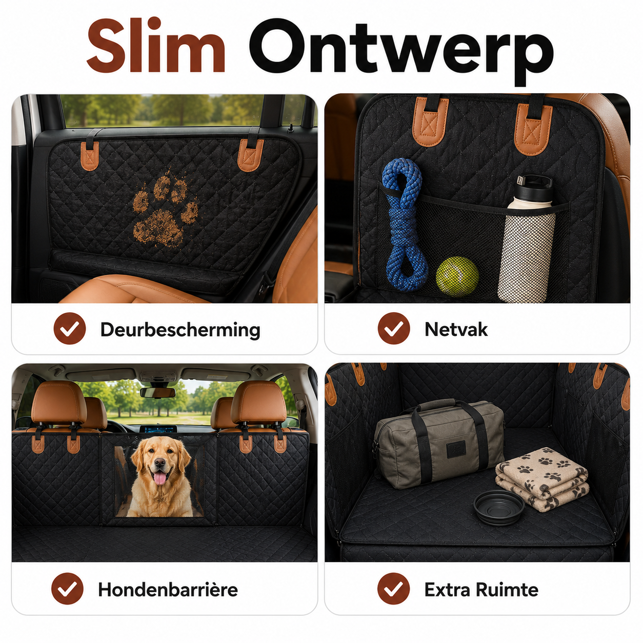 PawCare™ Pawpad Achterbank Beschermer