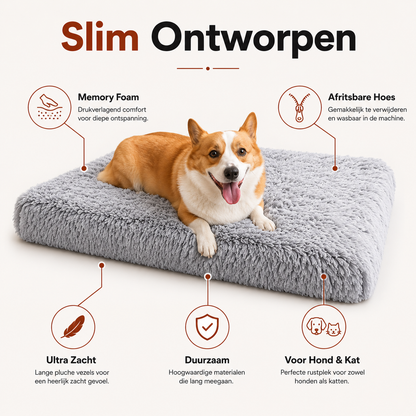 PawCare™ CozyCloud Pluche Mat