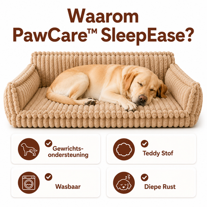 PawCare™ SleepEase Hondenbank