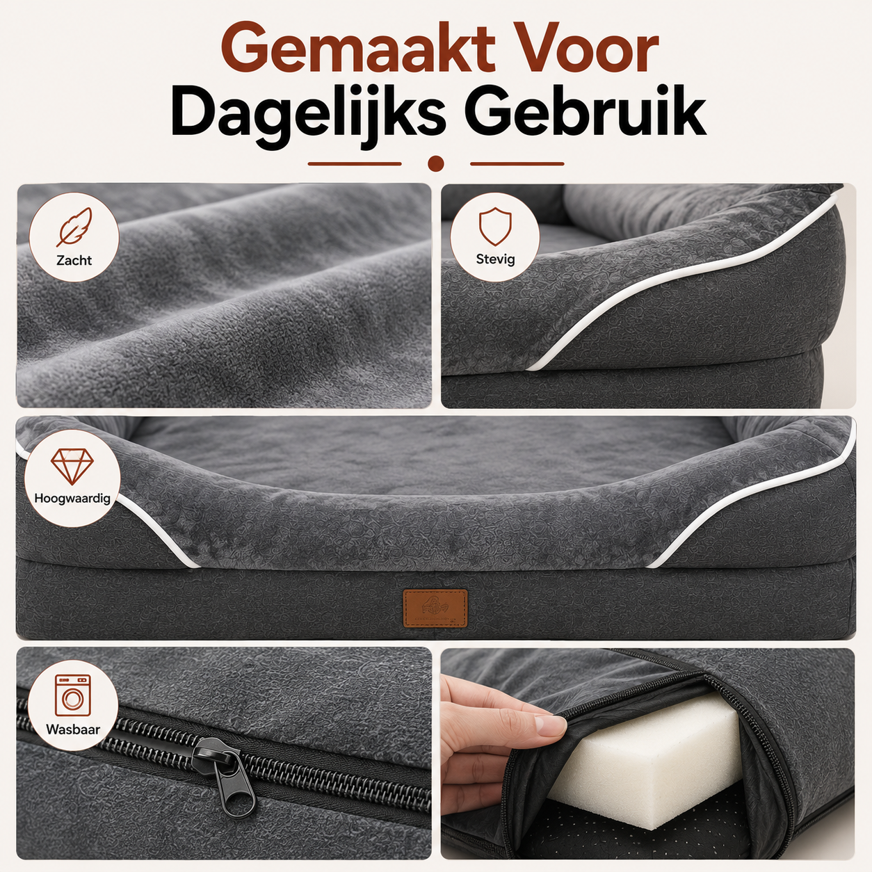 PawCare™ ComfortLuxe Hondenbed