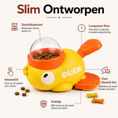 PawCare™ DuckFeed Snack Speeltje
