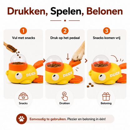 PawCare™ DuckFeed Snack Speeltje