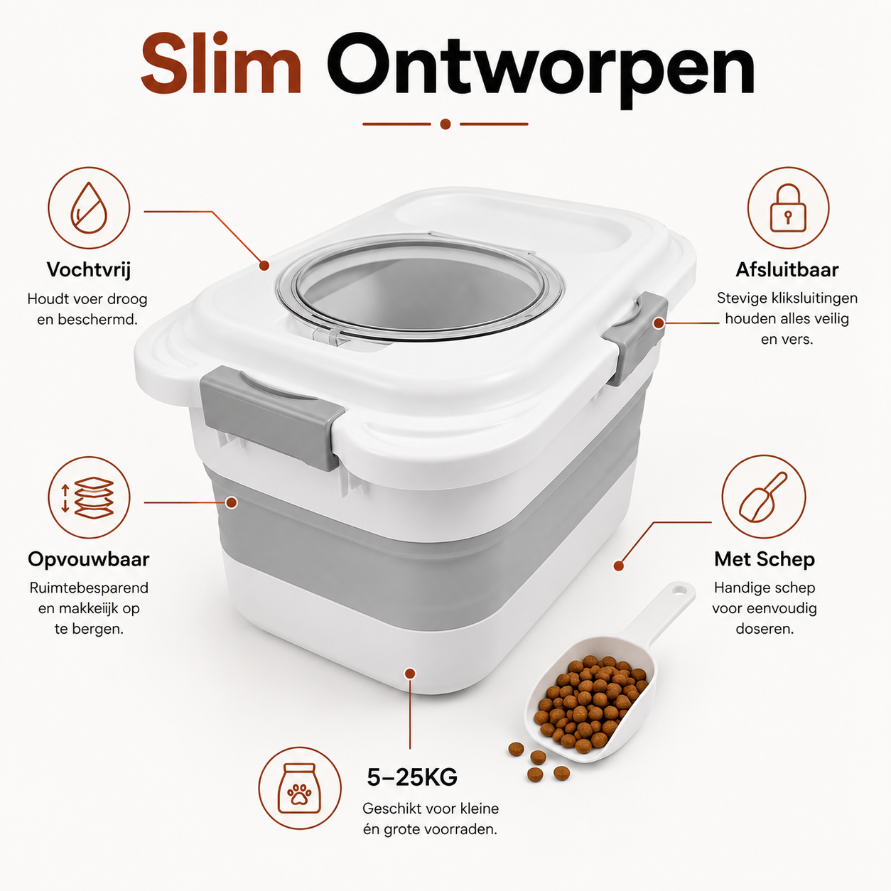 PawCare™ FreshLock Voerbox