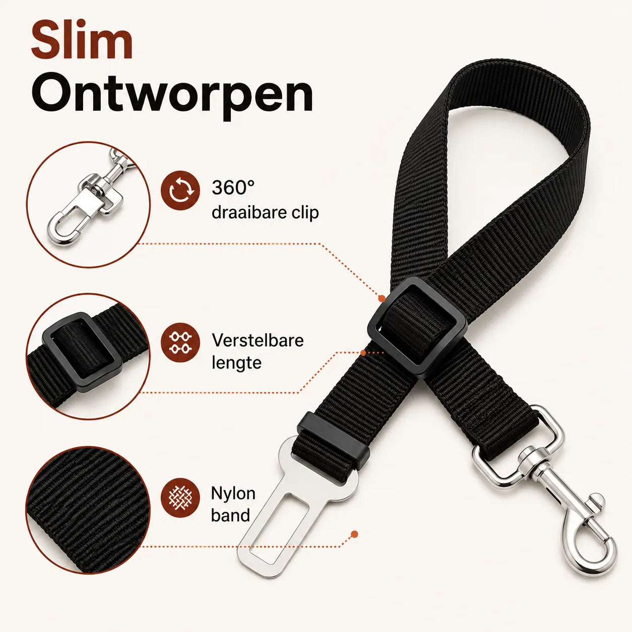 PawCare™ Honden Autogordel