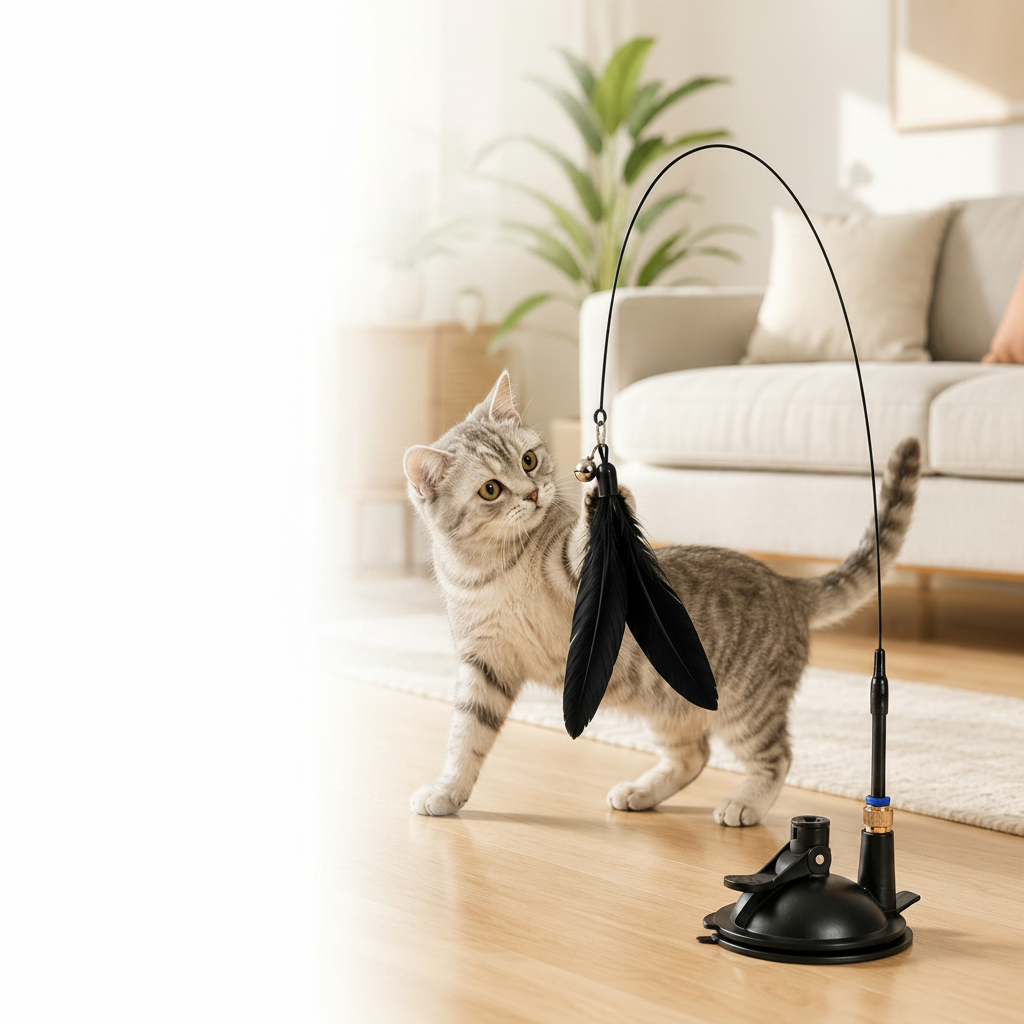 PawCare™ Kattenhengel met Zuignap