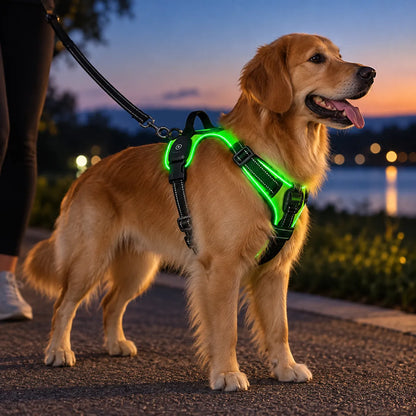 PawCare™ LumiSafe LED Hondenharnas