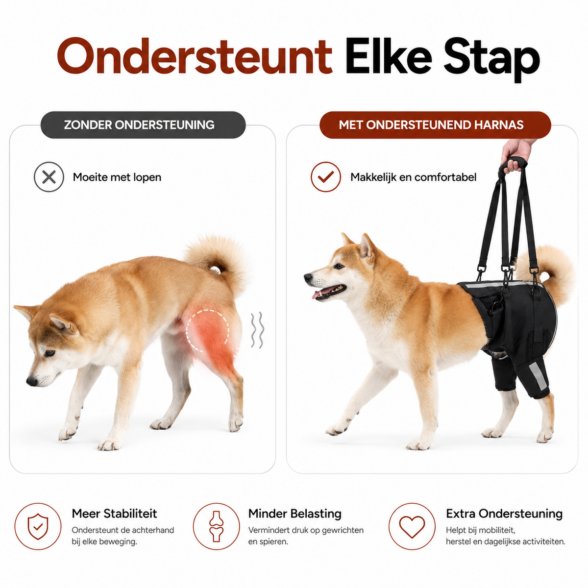 PawCare™ Mobiliteitsharnas