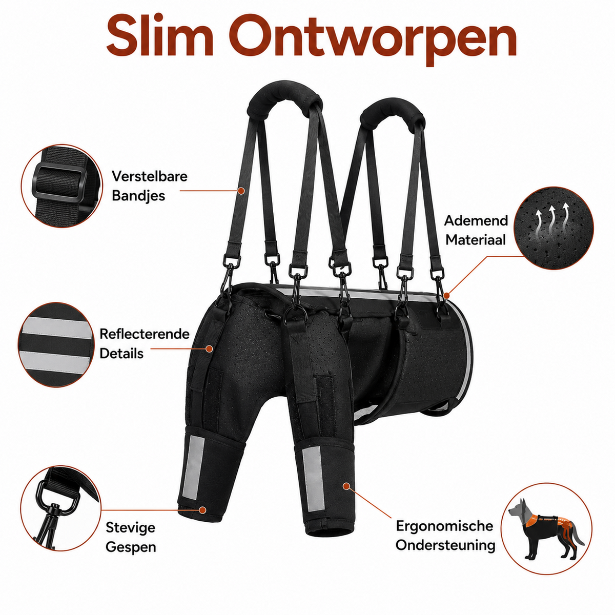 PawCare™ Mobiliteitsharnas