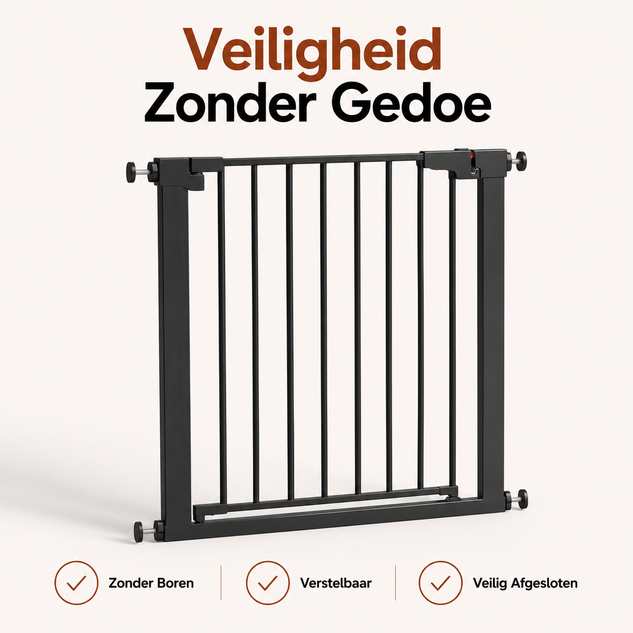 PawCare™ Verstelbaar Huisdier Veiligheidshek