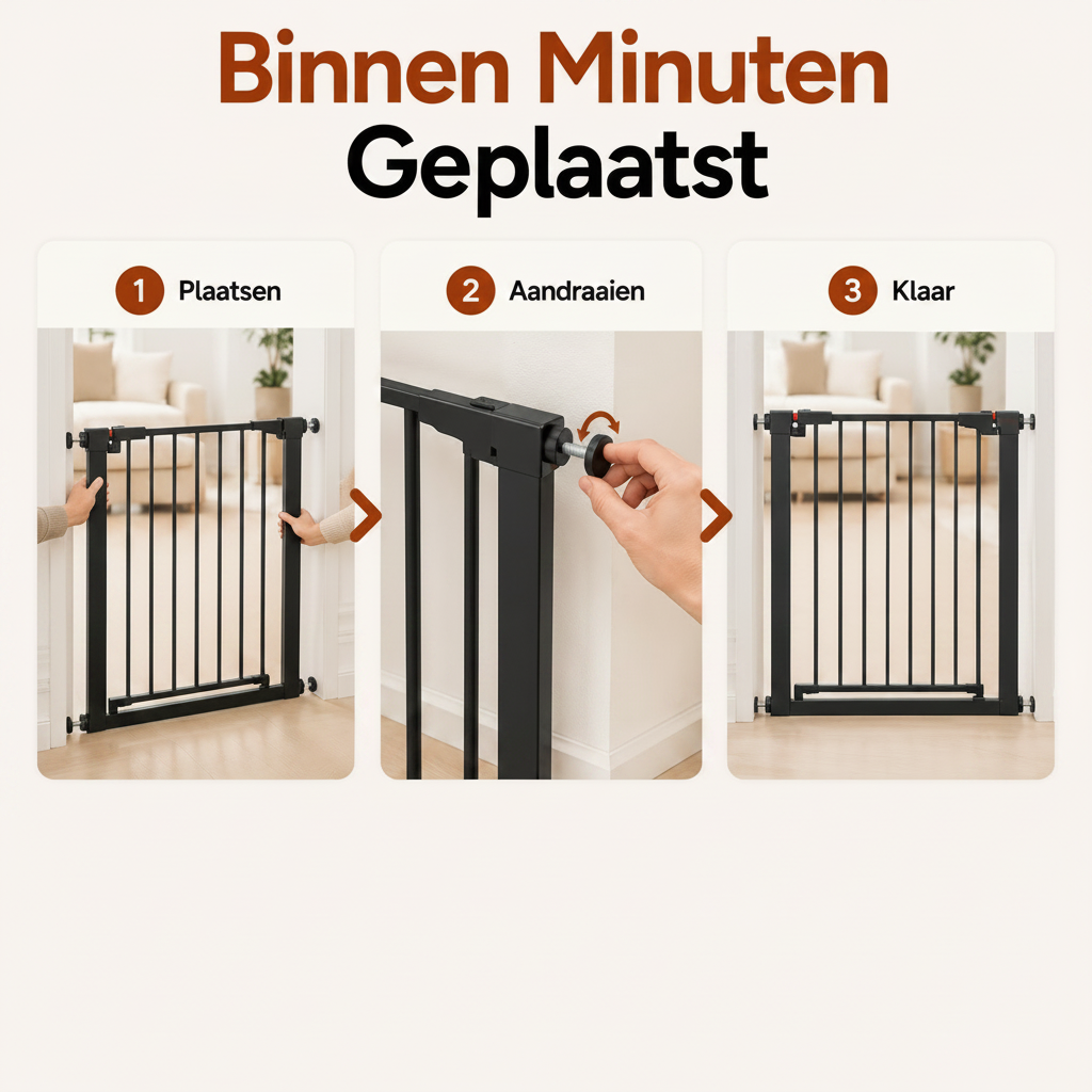 PawCare™ Verstelbaar Huisdier Veiligheidshek