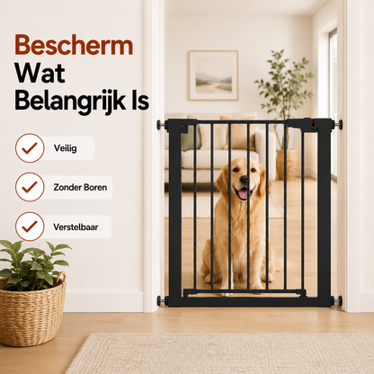 PawCare™ Verstelbaar Huisdier Veiligheidshek