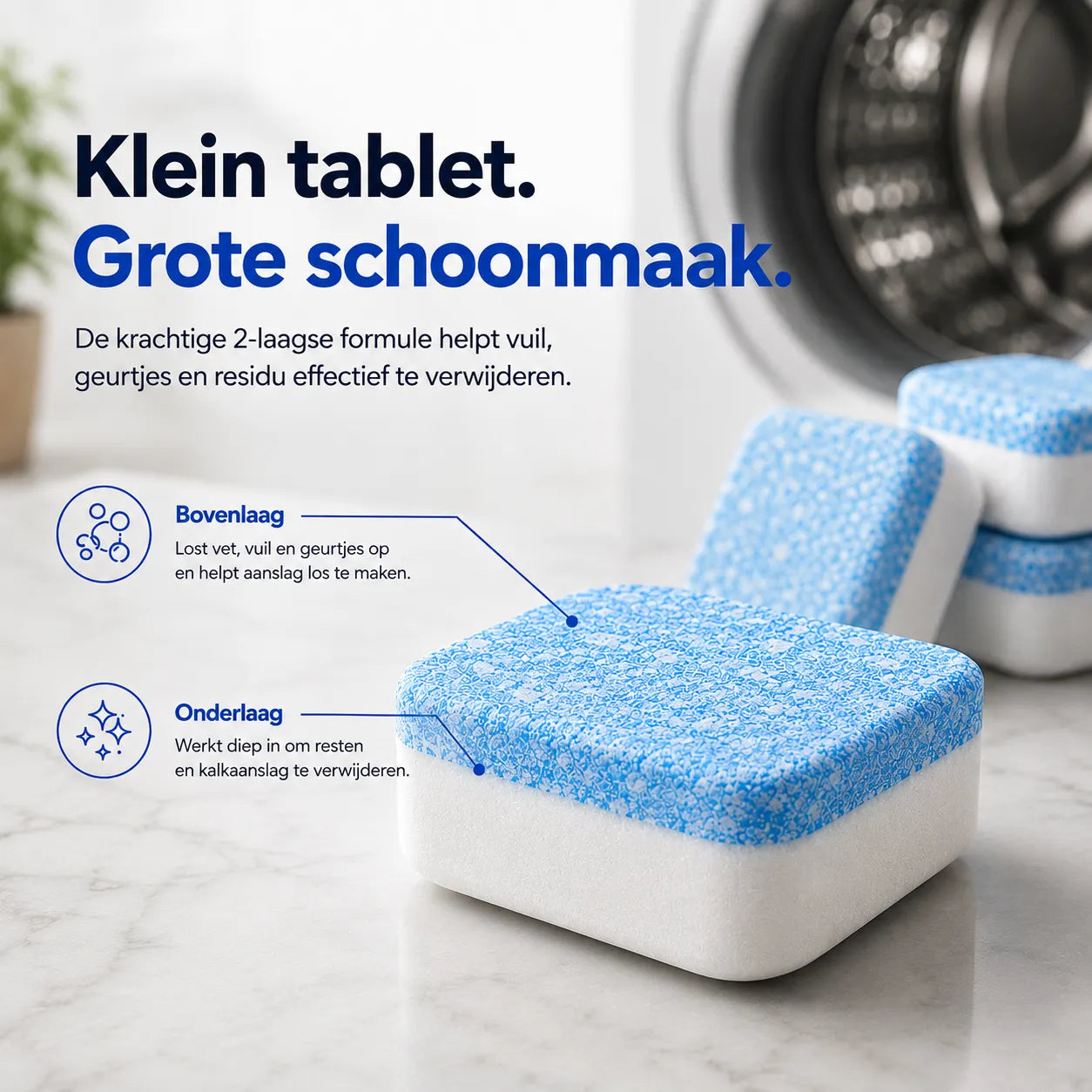 PawCare™ Wasmachine Reinigingstabletten