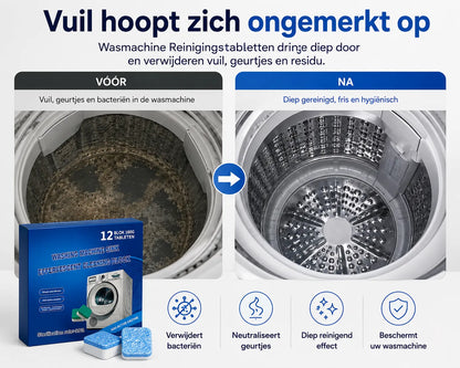 PawCare™ Wasmachine Reinigingstabletten