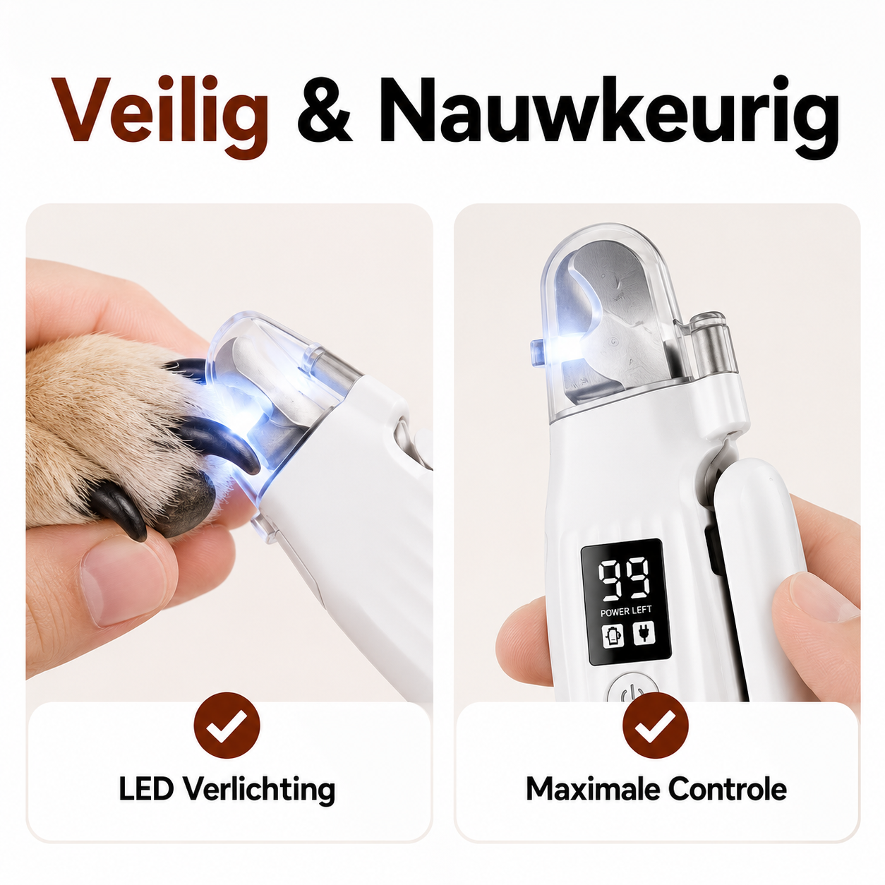 PawCare™ LED Nagelknipper