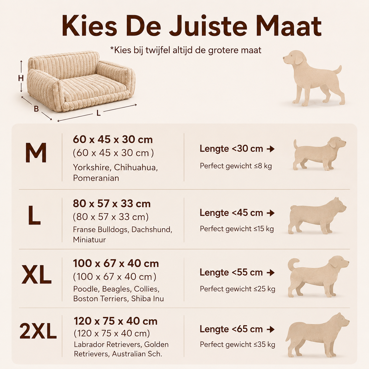 PawCare™ SleepEase Hondenbank