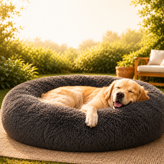 PawCare™ Calming Donut Hondenbed