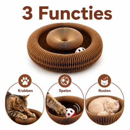 PawCare™ KrabCocon™ (Krabben, Spelen & Rusten)
