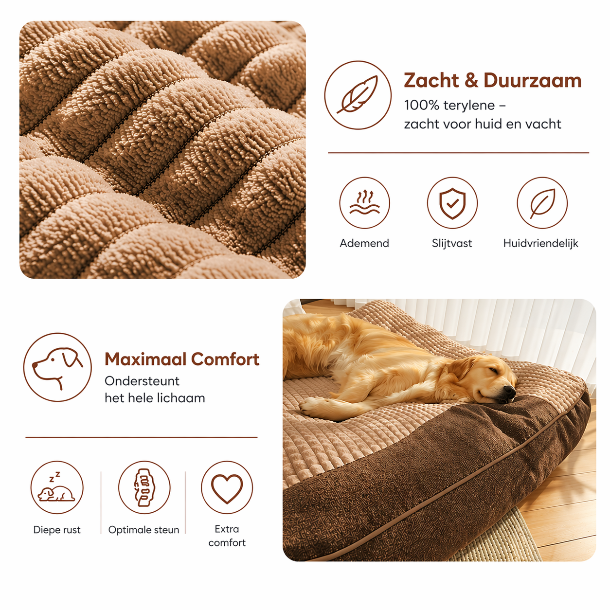 PawCare™ Orthopedisch Hondenkussen