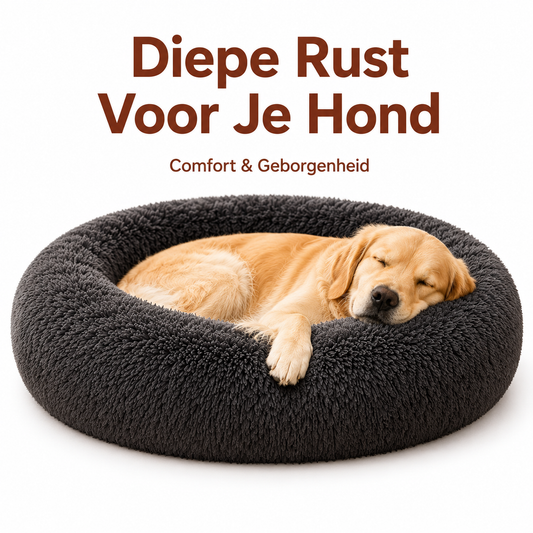 PawCare™ Calming Donut Hondenbed