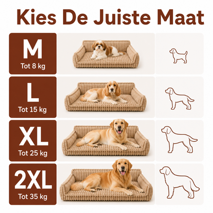 PawCare™ SleepEase Hondenbank